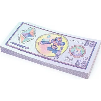 Hrací peníze - 100 x 50 Ethereum (ETH)