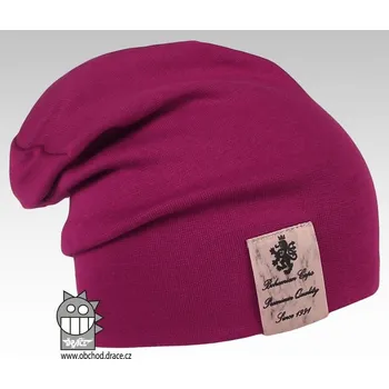 Čepice Dráče Čepice Pastels double 14 fialová Velikost: obvod 44-46