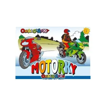 omalovánky Omalovánky A5 Motorky