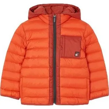 Kojenecká bunda MAYORAL chlapecká zimní bunda, cihlová - 104 cm