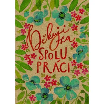 Přáníčko BeBechy – A6 - recyklovaný papír - Spolupráce