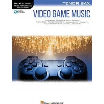 VIDEO GAME MUSIC FOR TENOR SAX (Hal Leonard Corp)(Brožovaná)