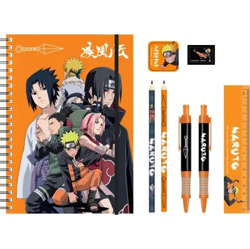 Školní batoh CurePink Naruto Shippuden: Postavy