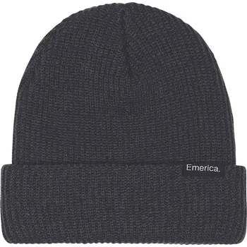 Čepice kulich EMERICA Logo Clamp Beanie BLACK one size One Size