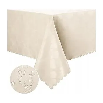 Prostěradlo Obrus kulatý omyvatelný voděodolný 350 g/m2 100 x 140 Cm Barva béžová