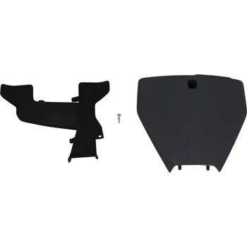 Startovní číslo Polisport, černá, Husqvarna