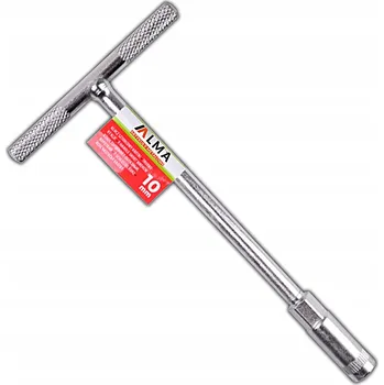 Klíč TRNOVÝ KLÍČ OCEL CRV, MANUÁLNÍ, S VROUBKOVANOU RUKOJETÍ, NÁSTRČNÝ, 190x10 mm