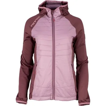 GTS404042L Padded Hoodie dámská bunda, Plum L