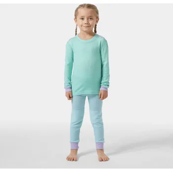 Set dětského termoprádla Dětské termoprádlo z merino vlny Helly Hansen LIFA LAGOON Velikost: 128