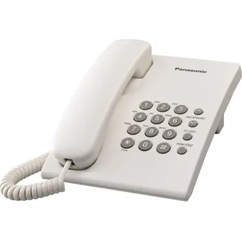 Stolní telefon Panasonic Telefon KX-TS500PDW bílý