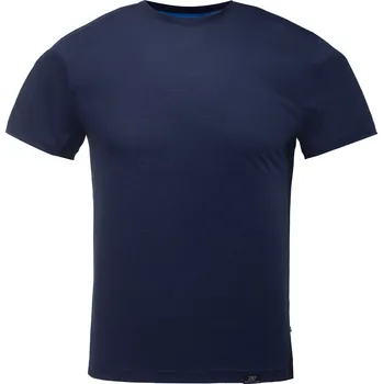 2117 of Sweden ALMO pánské merino triko s krátkým rukávem, navy L