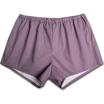 Pánské spodní prádlo LUIZ Pánské trenýrky KLASIK TOP 3 - Vínová Velikost: 47