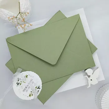 Obálka Obálka B6 125 x 176 mm, 1 kus, zelená, gramáž 120 g