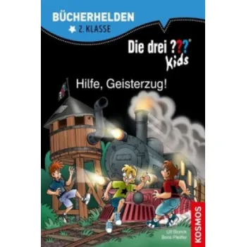 Die drei ??? Kids, Bücherhelden 2. Klasse, Hilfe, Geisterzug! (Ulf Blanck,Boris Pfeiffer,Jan Saße)(Pevná)