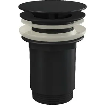 Vodovodní baterie RAVAK Pileta Ravak umyvadlová pevná, černá, X01762 X01762