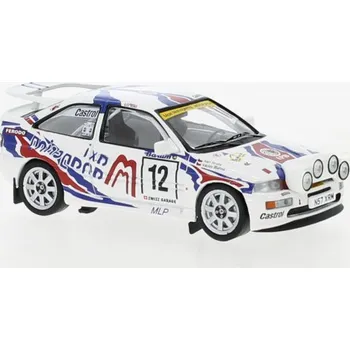 autíčko Model IXO Ford Escort RS N.12 1997 Rally Bohemia V. Blahna 1:43