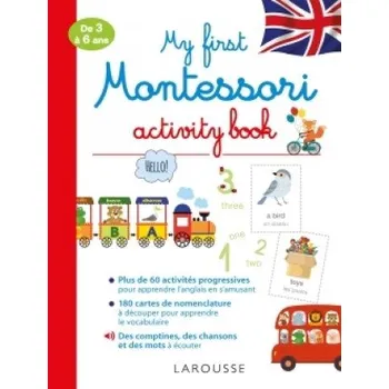 První čtění My first Montessori activity book (Lydie Barusseau)(Brožovaná)