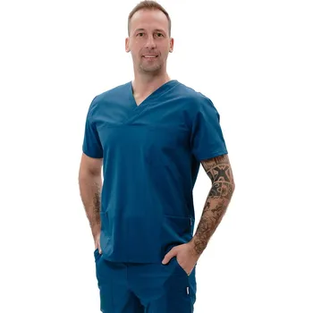 Zdravotnický oděv Perlička® Zdravotnická košile DRAHOŠ Petrol Barva: Petrol, Velikost: 48