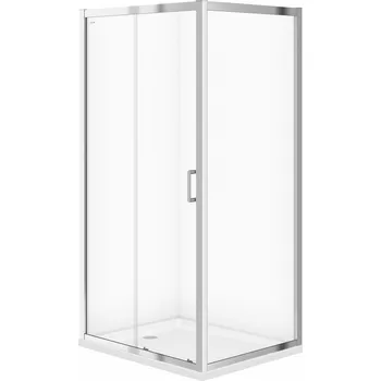 CERSANIT 3D Sprchový kout Cersanit Arteco obdélníkový 80x100x190 s posuvnými dveřmi, S157-011 S157-011