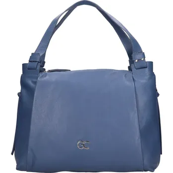 Kabelka Dámská kožená kabelka Gianní Conti Marcela - modrá