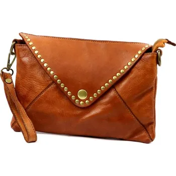 Kožená kabelka VS 050 - hnědá