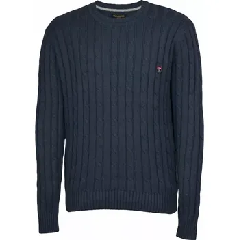 Pánský svetr Marine pánský svetr z bavlněné příze, Navy L