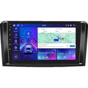 Autorádio Bmode 2DIN autorádio BEX65 Android, Mercedes-Benz ML / GL BEX-UN06M/A7157