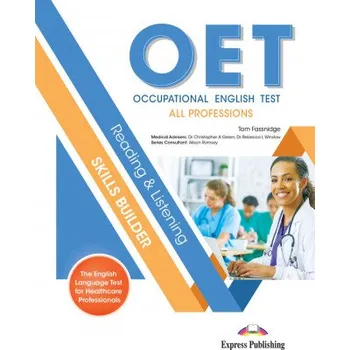 Cizojazyčná kniha OET (OCCUPATIONAL ENGLISH TEST) ALL PROFESSIONS READING (25)(Brožovaná)
