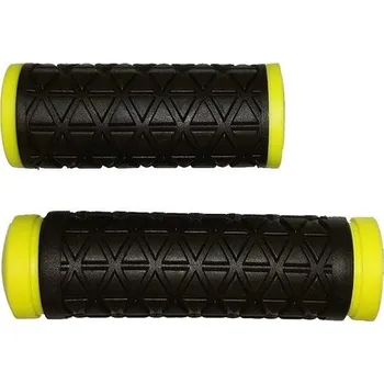 grip Dětské gripy, reflexně žluté - 100mm + 100mm