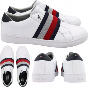 Dámské tenisky Tenisky Pohodlné Lehké Bílé TOMMY HILFIGER VEL. 40