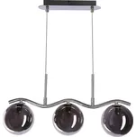 Lustr na lanku LUMOS 3xG9/20W/230V kouřová černá