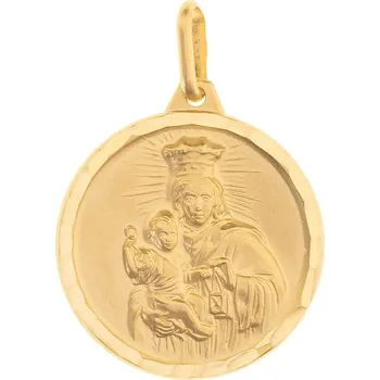 Přívěsek Argento 8A093 Zlatý přívěsek Škapulíř