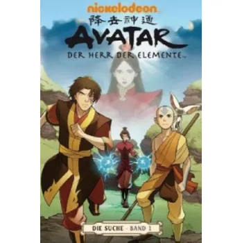 Komiks pro dospělé Avatar, Der Herr der Elemente - Die Suche. Bd.1 (Gene Luen Yang,urihiru,Jacqueline Stumpf)(Brožovaná)
