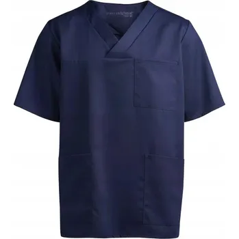 Dámská halenka MIKINA LÉKAŘSKÁ HALENKA KENTAUR 25448 TMAVĚ MODRÁ vel. XS