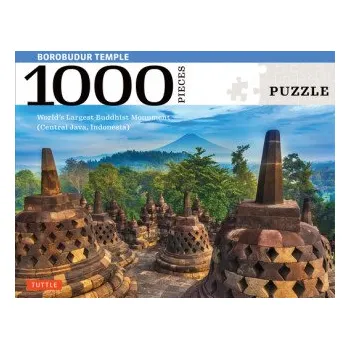 Puzzle Borobudur Temple, Indonesia - 1000 Piece Jigsaw Puzzle (Tuttle Publishing)(Hra)