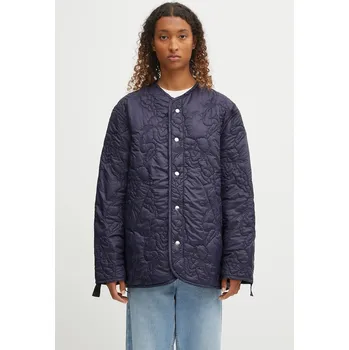 Bunda Fiorucci Nylon Kissing Angels Quilted Liner, XS, námořnická modř, 59X