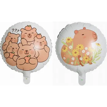 Balónek Fóliový balónek Kapybara – roztomilá dekorace pro každou příležitost, 18 palců.