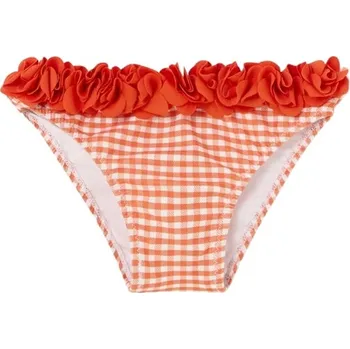 Dívčí oblečení MAYORAL dívčí koupací kalhotky Kostka oranžová vel. 98 cm