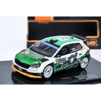 autíčko Model IXO Škoda Fabia Rally2 N.24 Gryazin - Rally Monte Carlo 2023 1:43