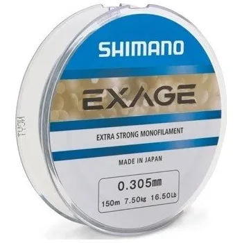 Rybářský vlasec Shimano vlasec monofilní Exage 300m Průměr: 0,255mm /5,5kg / 12,1lb