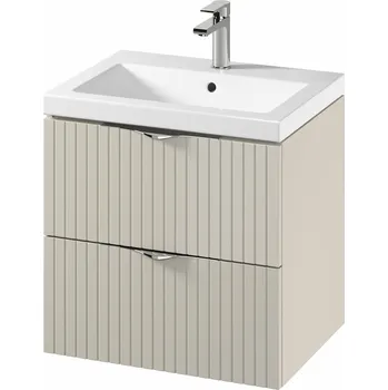 Koupelnový nábytek CERSANIT 3D Skříňka Cersanit Tirso 60 s umyvadlem kašmír mat set C145, S801-541 kašmír