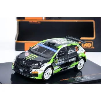 autíčko Model IXO Škoda Fabia Rally2 2023 N.23 O. Solberg - Rally Monte Carlo 2023 1:43