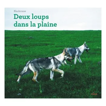 Cizojazyčná kniha Deux loups dans la plaine (BlackCrane)(Pevná)