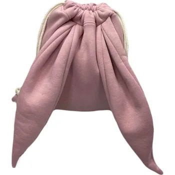 Dětský batoh Bavlněný batůžek Králíček Růžový Mimilove