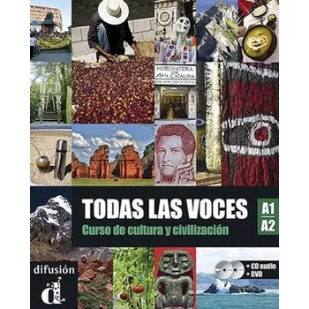 Španělský jazyk Todas las voces A1-A2 – Libro del alumno (CESAR CHAMORRO)(Brožovaná)