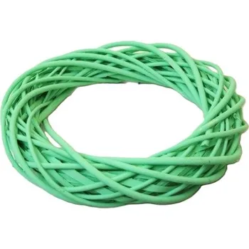 Věnec vrba pletený B, color sv.zel., 25 cm