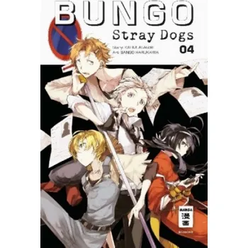 Bungo Stray Dogs 04 (Kafka Asagiri,Sango Harukawa,Cordelia Suzuki)(Brožovaná)