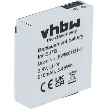 VHBW Baterie SJ7B pro SJCam SJ7 Star, 910 mAh
