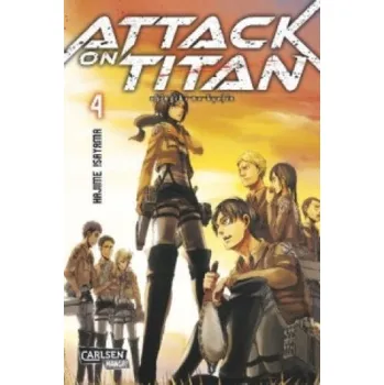 Attack on Titan. Bd.4 (Hajime Isayama,Claudia Peter)(Brožovaná)