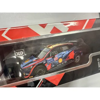 autíčko Model IXO Hyundai I20 N WRC Rally Finland 2022 T. Neuville 1:43